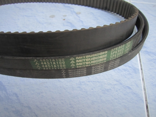 ขายชุดสายพานไทม์มิ่ง  มือสอง  mitsu  lancer  cng