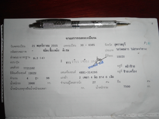 ขายรถบัส ISUZU 6 ล้อ เครื่อง 4BB1=98แรงม้า 4 สูบ ยางดี 6 เส้น รถอยู่ที่สุพรรณบุรี