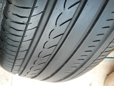 ขายยาง225/55/17 ปี 4111 YOKOHAMA ADVEN JAPAN 1 ชุด