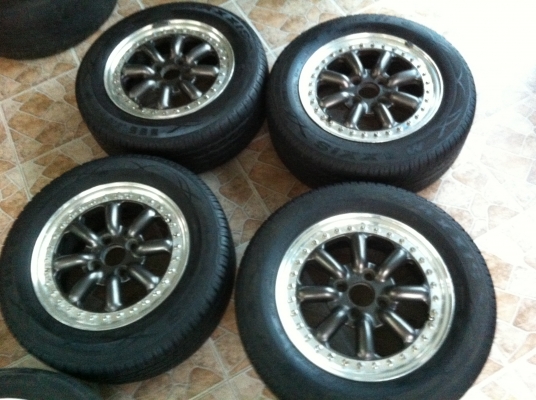 ขายล้อกล้วยBR ขอบ 14 กว้าง 6.5 4รู100