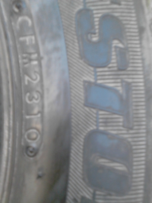 185/65R14 BRIDGESTONE B250 มี 2 เส้น TEL.081-427-3941