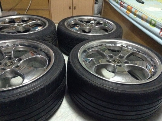 ขายแม๊กแท้ญี่ปุ่น 2 ชิ้นขอบ18 หน้า 8 หลัง 9 ราคา 9800 บาท