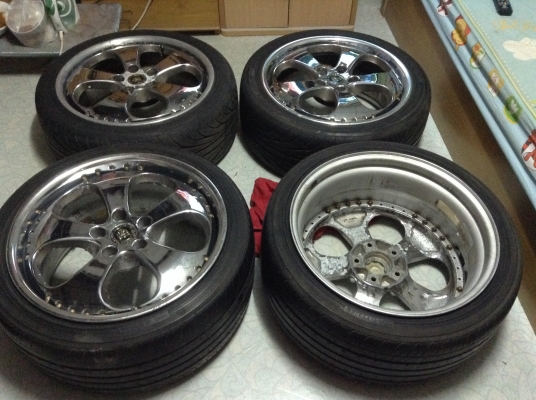 ขายแม๊กแท้ญี่ปุ่น 2 ชิ้นขอบ18 หน้า 8 หลัง 9 ราคา 9800 บาท