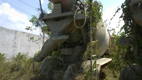 FUSO FN527M-TF 2473 รถโม่ปูน(ช่วงสิบล้อดั้ม) ขายตามสภาพไม่มีเล่ม...ทำสัญญาซื้อ-ขาย...