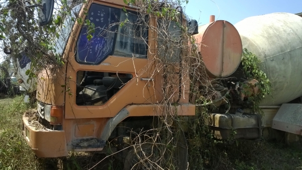 FUSO FN527M-TF 2473 รถโม่ปูน(ช่วงสิบล้อดั้ม) ขายตามสภาพไม่มีเล่ม...ทำสัญญาซื้อ-ขาย...