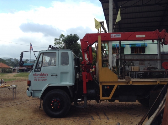 เครนติดหลังรถบรรทุก