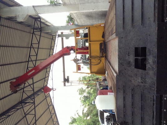 เครนติดหลังรถบรรทุก