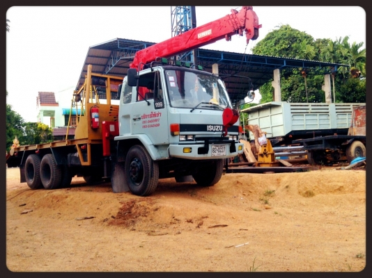 เครนติดหลังรถบรรทุก