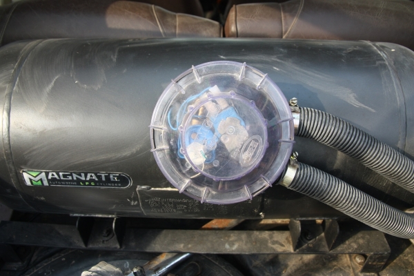 ขายถังแก็ส LPG พร้อมหม้อต้ม มือสอง สภาพดี