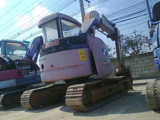 ขายด่วน!..รถแบคโฮ SUMITOMO SH55 U-2 รถสวย เก่าญี่ปุ่น.