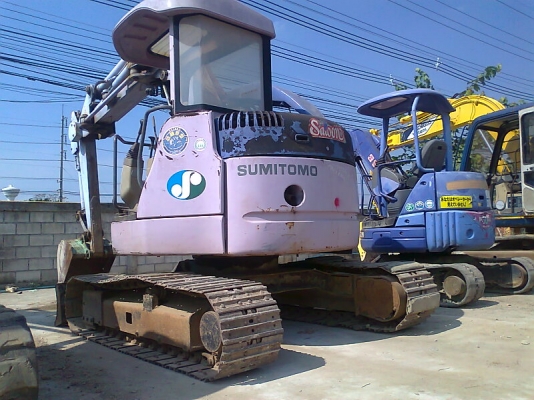 ขายด่วน!..รถแบคโฮ SUMITOMO SH55 U-2 รถสวย เก่าญี่ปุ่น.
