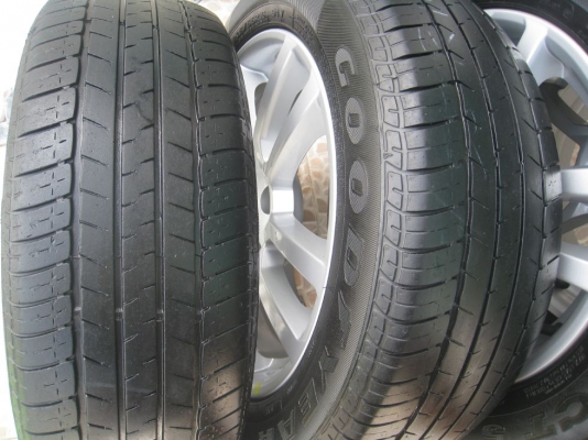 ขายล้อแม็กเดิม chevrolet sonic 16"x6" 4/100 et39 +ยาง(081-3747940)