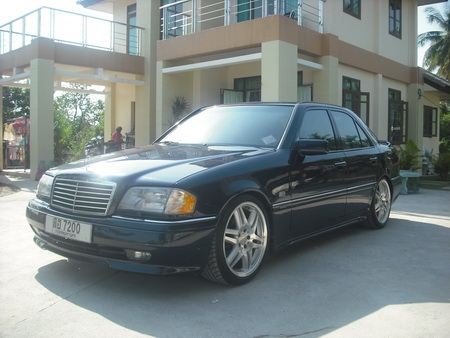 ขายBENZ C220 ปี96 ประกอบนอกแต่งAMGติดlpgหัวฉีด