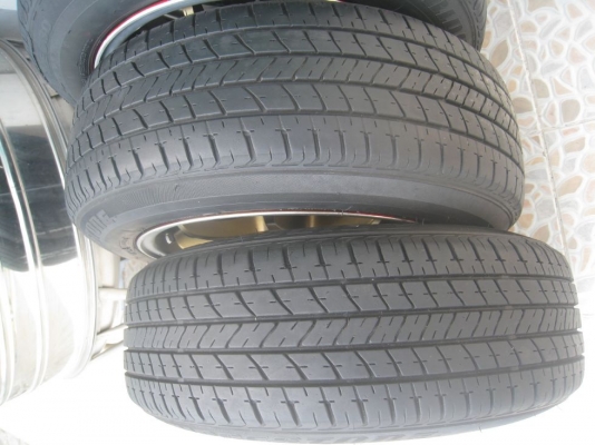 ขายล้อแม็ก CE28N 15"x7" 4/100 +ยางปี 09 (081-3747940 )