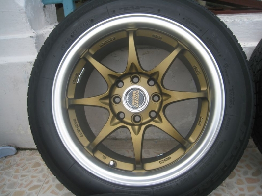 ขายล้อแม็ก CE28N 15"x7" 4/100 +ยางปี 09 (081-3747940 )