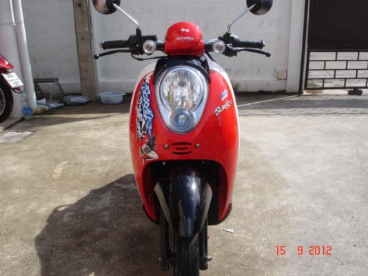 Honda scoopy i activeboy ปี 2012 สีแดงดำ สภาพใหม่มาก รถเกรด A