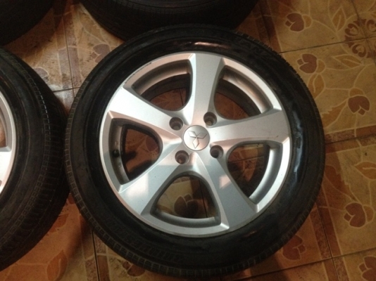 ขายแม็กซ์มือ2 ขอบ16 Misubishi 4/114 + ยาง ราคา 6,500 บ.ราคาถูก