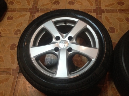 ขายแม็กซ์มือ2 ขอบ16 Misubishi 4/114 + ยาง ราคา 6,500 บ.ราคาถูก