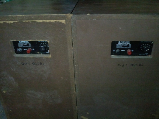 ขายลำโพงบ้านpioneer japan 3ทางเดิมๆเสียงดี