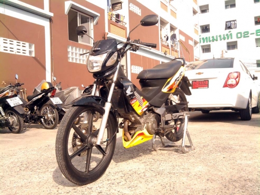 ขออนุญาติขาย Honda Sonic 125 CC.มือเดียว ตัวสอง ไมล์ขาว ล้อแม็ก