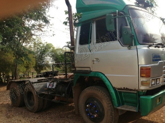 รถบรรทุก 10 ล้อหัวลาก ยี่ห้อ HINO พร้อมหาง