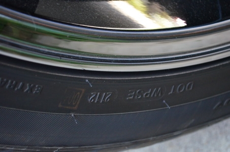 ขายแม็ก22 ce28 กว้าง9.5 สีแบ็คโคม ล้อล้นๆ พึ่งใส่มา2เดิอน พร้อมยาง 265/40 45000