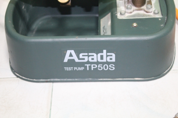 เครื่องทดสอบรอยรั่ว Test pump ASADA รุ่น TP50S แบบใช้มือโยก