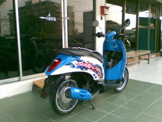 scoopy-i รถปลายปี 2554 รถสวย ระบบหัวฉีดประหยัดน้ำมัน 25500 บาท