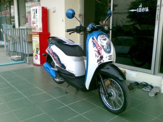 scoopy-i รถปลายปี 2554 รถสวย ระบบหัวฉีดประหยัดน้ำมัน 25500 บาท