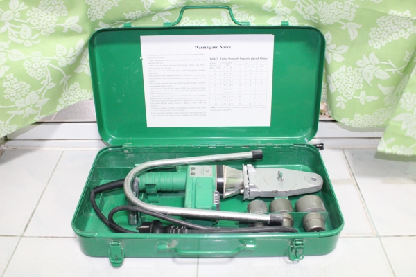 ขายชุดเชื่อมท่อ PPR PB HDPE ขนาด D20-32 สภาพเกิน90 เปอร์เซนต์ครับ