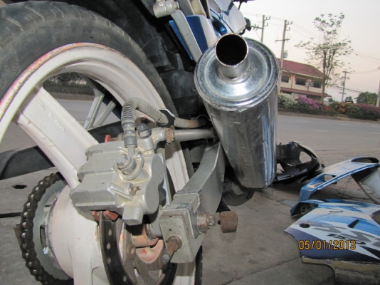 ขาย kawasaki serpico 150 ทะเบียน/เครื่องดี(ดูคลิ๊ป)6,900บาท.