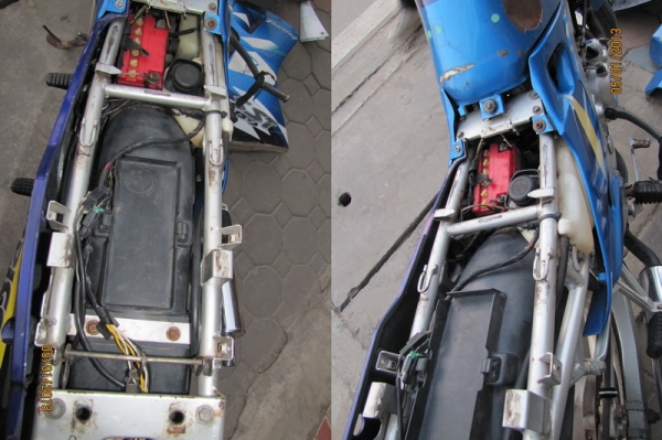 ขาย kawasaki serpico 150 ทะเบียน/เครื่องดี(ดูคลิ๊ป)6,900บาท.