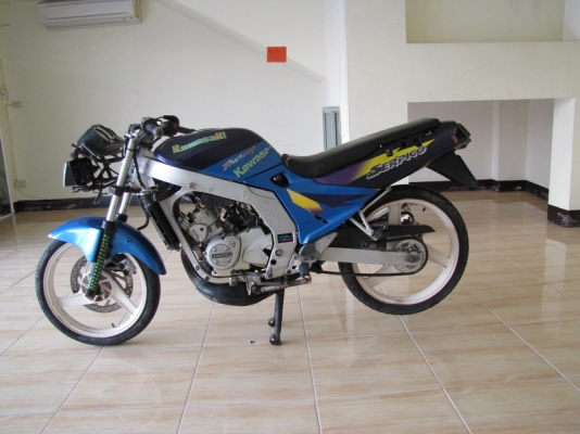 ขาย kawasaki serpico 150 ทะเบียน/เครื่องดี(ดูคลิ๊ป)6,900บาท.
