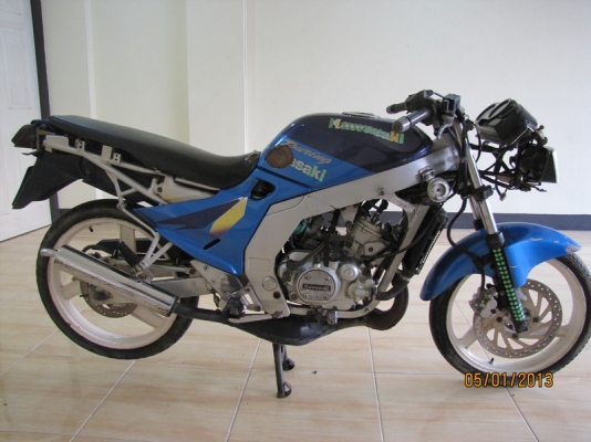 ขาย kawasaki serpico 150 ทะเบียน/เครื่องดี(ดูคลิ๊ป)6,900บาท.