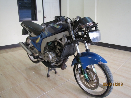 ขาย kawasaki serpico 150 ทะเบียน/เครื่องดี(ดูคลิ๊ป)6,900บาท.