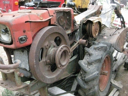 ขายตามสภาพ-รถไถนาเดินตาม/พรวนดิน YANMAR เครื่องยนต์ดีเซล 8 แรง มือสองตรงจากญี่ปุ่น