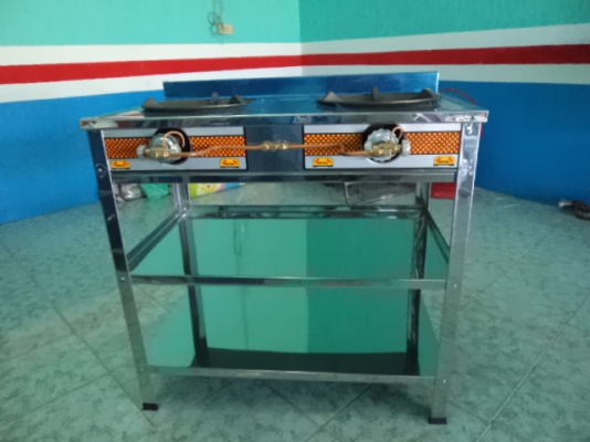 ขายตาแก๊สKB5หัวคู่สแตนเลสทั้งตัว รักษาง่าย ไฟแรงพร้อมใช้