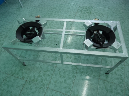 ขายเตาแก๊สKB5 หัวคู่ แบบเหล็กหนาแข็งแรงสำหรับหม้อใหญ่ๆ