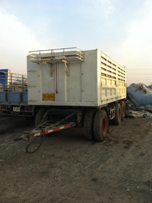 ขายหางพ่วง 3 เพลาพร้อมทะเบียน 500000