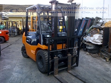 ขาย รถโฟล์คลิฟท์ TOYOTA รุ่น 7FG-25