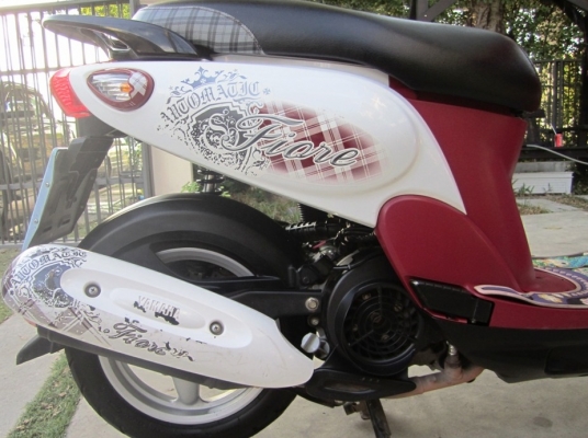 (จองแล้วค่ะ) สวย..จัดเต็ม  Yamaha Fiore ชุดแต่งศูนย์  เพียง  บาทเท่านั้น