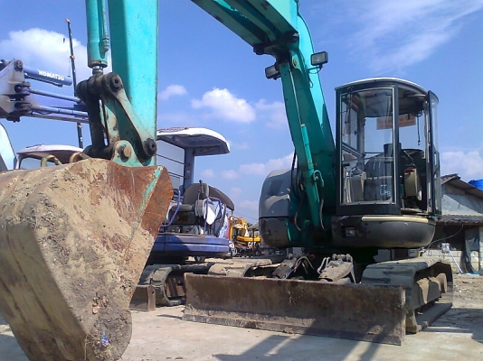 ขายด่วน!..รถแบคโฮ KOBELCO SK75 รถสวย เก่าญี่ปุ่น ราคาต่อรองได้.