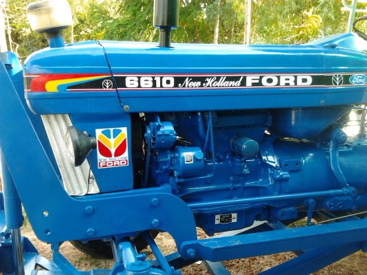 มัดจำขาดขายรถไถฟอร์ด 6600 ตัวเต็มแท้เช็คสภาพใหม่พร้อมใบดัน+ผาน7 cmt ลดกันไป สด.และ.ผ่อน.คุยได้คับ