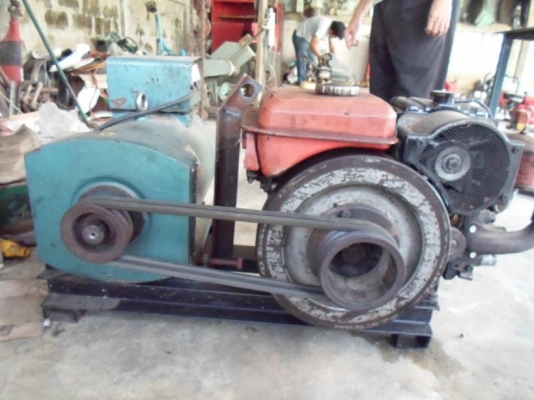 ขายเครื่องปั่นไฟ (เครื่องยนต์KUBOTA รุ่น ET 110 + ไดร์ 5 Kw) มือสอง