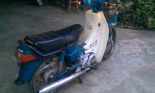 ขาย SUZUKI RC.100 เครื่องแน่นพร้อมใช้งาน ขาย SUZUKI RC.100 เครื่องแน่นพร้อมใช้งาน