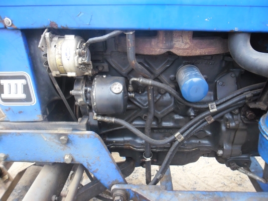 รถไถ่ฟอร์ด 6610 ตัวเต็มเสื้อลาย ปั้มใหญ่ ท่อไอดีใหญ่ พวงมาลัยโร่เตอร์ ใบเอกสารอินวอยซ์ พาลหลัง kk