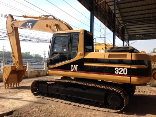 ขายรถแบคโฮ CAT 320V2 รถพร้อมใช้ ไฟฟ้าครบ ช่วงล่างเต็มๆ ราคาต่อรองได้