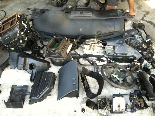 จำหน่าย ชุดภายใน Civic ES  เทา-ดำ