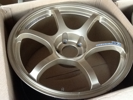 ขายแม็ก RG2 ขอบ18 5รู114 หน้า8.5 หลัง9.5