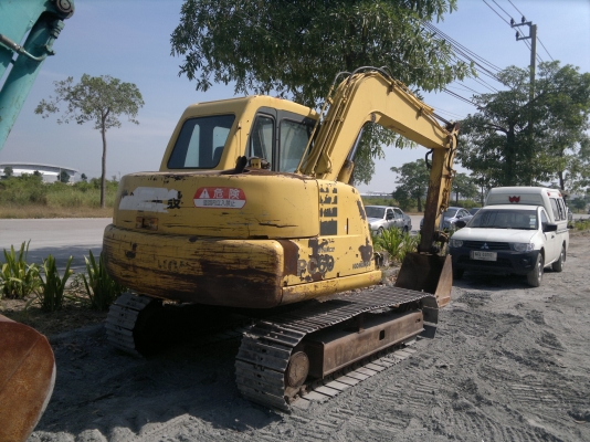 รถขุด KOMATSU  PC60-7 รถนอกนำเข้า มาถึงไทยแล้วครับ ไม่เคยใช้ในไทย ติดต่อ มานะ 085-9049669